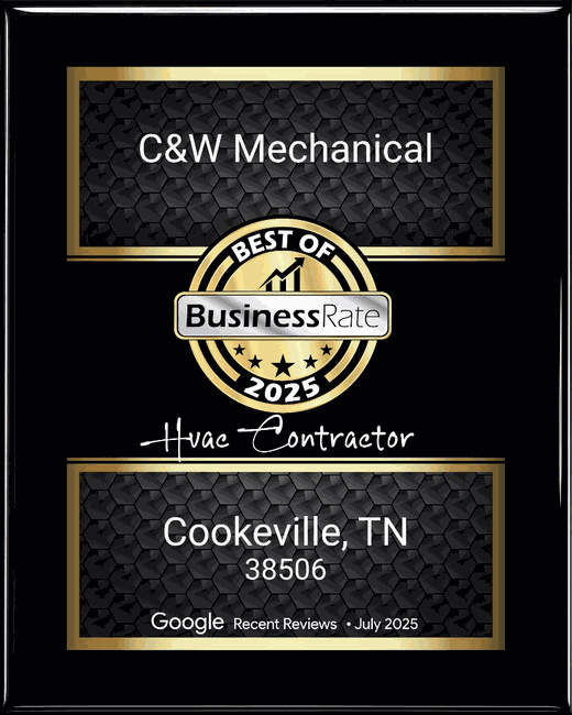 Best of BusinessRate 2025 HVAC Contractor - Cookeville, TN